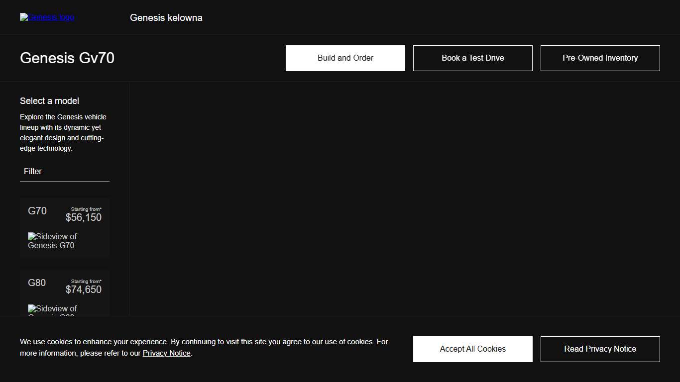 2026 Genesis GV70 - Midsize Luxury SUV Genesis Kelowna